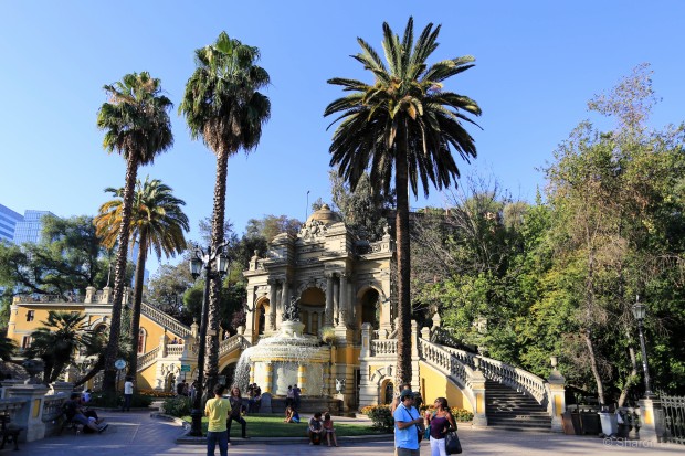This was built by Benjamín Vicuña Mackenna in 1872 as part of his efforts to beautify the city